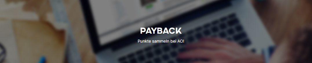 PAYBACK Punkte nach jeder Bestellung sammeln